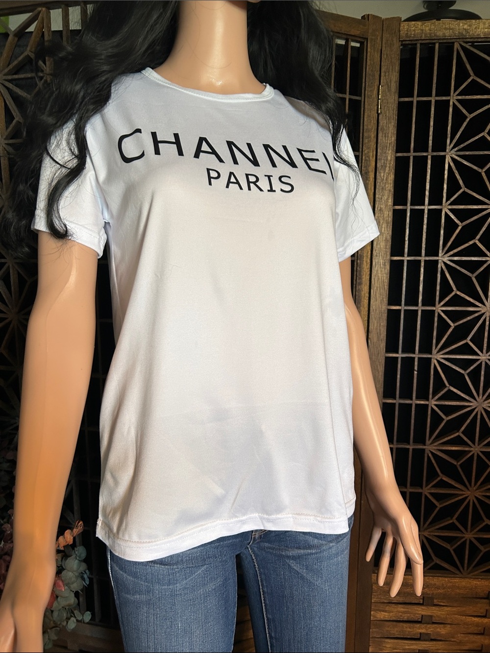 NWB CHANNEL PARIS WHITE TSHIRT